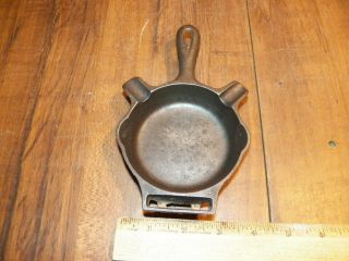 Vintage Griswold Oo Cast Iron Miniature Skillet Ash Tray 570 - Erie,  Pa