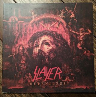 Slayer - Repentless Red Vinyl Lp 2015 Us 2500 Copies Thrash Metal