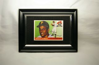 Roberto Clemente 1955 T Baseball Card Rp Sports Portrait Old Pittsburgh Pirates
