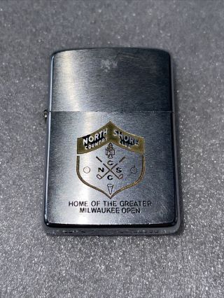 Zippo Lighter North Shore Country Club " Design