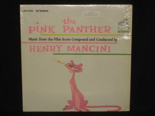 The Pink Panther Henry Mancini In Shrink U.  S.  Stereo Rca Victor - 1964 Pop Ex,