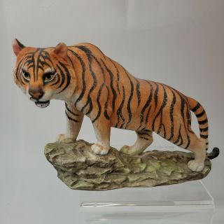 Vintage Porcelain Bengal Tiger By Andrea Sadek 5934 Japan
