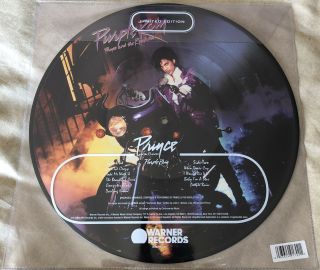 Prince & The Revolution: Purple Rain (picture Disc) Lp Vinyl