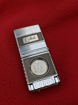 Vintage Colibri Lighter With Cigar Cutter