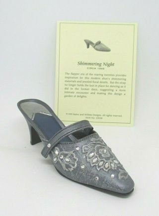 Just The Right Shoe Shimmering Night 1999 Raine Willitts No Box