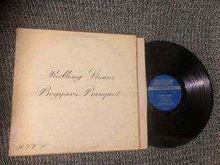 The Rolling Stones Lp Beggars Banquet 1968 V.  G Ps - 539