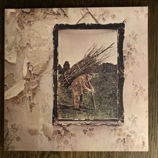 Led Zeppelin Iv Vinyl Lp 8122 - 79657 - 7 Reissue 2014 Ex