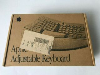 Vintage Apple Adjustable Keyboard M1242ll/a With Numerical Keyboard Extension