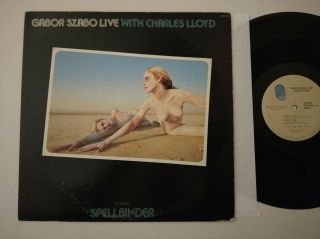 Gabor Szabo Lp Live With Charles Lloyd 1974 Blue Thumb Bts 6014 1st Press