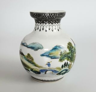 Antique Vintage Chinese Miniature Vase Republic Period Not Bowl Box Censer