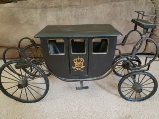 antique vintage english ROYAL COACH / CARRIAGE model toy 26 
