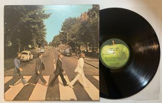 The Beatles - Abbey Road Lp 1969 Apple So - 383 1st Scranton Press Vg/vg