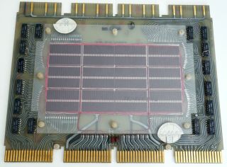 Vintage 1971 Dec Computer Planar Stack Board Pdp - 8 Flip Chip Core Memory Card
