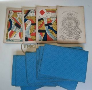 Antique Playing Cards - Reynolds & Sons C.  1830s 52/52