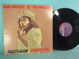 Bob Marley & Wailers,  Rastaman Vibration,  Island Records 90033 - 1,  Roots Reggae