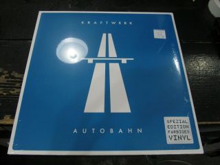 Kraftwerk Autobahn Lp Special Ed Farbiges Vinyl Kling Klang Digital Record