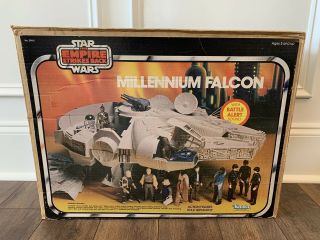 Star Wars Millennium Falcon Cloud City Box Only Esb Kenner Vintage 1981 Han Solo