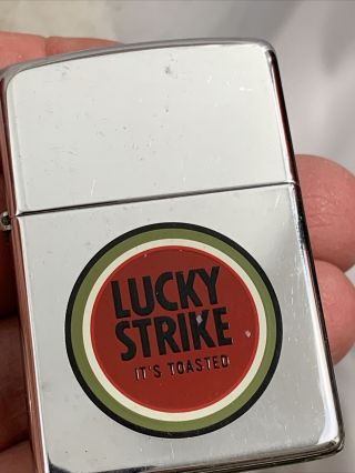 1989 Zippo Lighter - Lucky Strike Cigarettes - It’s Toasted