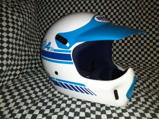 Vintage Bell Moto 4 Sl Helmet Vgc With Visor,  Motocross