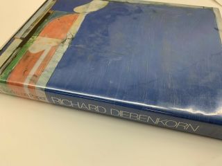 " On Paper " Richard Diebenkorn Hardcover Art Book Vintage 1987