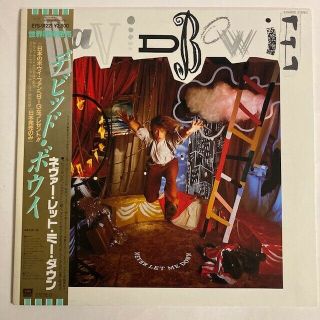 David Bowie Never Let Me Down Emi America Eys - 91221 Japan Vinyl Lp Obi