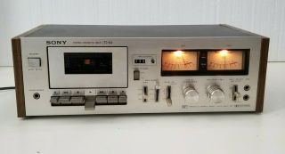 Sony Vintage Stereo Cassette Deck Model Tc - K4 Serviced