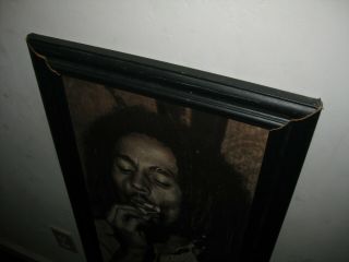 BOB MARLEY FRAMED PICTURE POSTER SMOKING JOINT 2