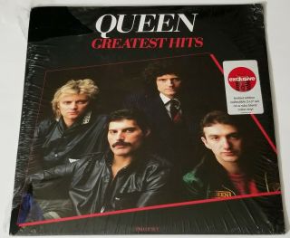 Queen 2 Lp Ruby Color Vinyl Freddie Mercury Hard Rock Classic Metal Rock