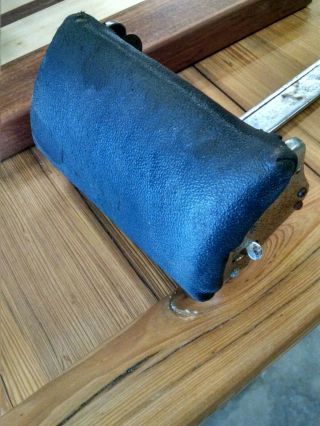 Vintage Theo A.  Kochs Barber Chair Headrest only,  Parts 2