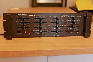 Vintage Sae 1800 Solid State Stereo Parametric Equalizer