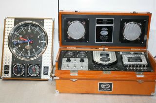 Vintage Charles Lindbergh Ryan Nx - 211 Spirit Of St.  Louis Radio & Clock