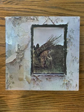Led Zeppelin Iv 1971 Atlantic Sd7208 - Vinyl - Inner