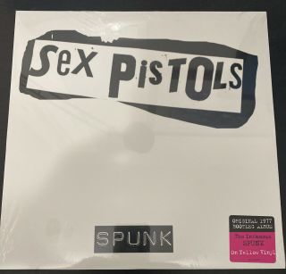 Sex Pistols Spunk Yellow Vinyl Lp Factory
