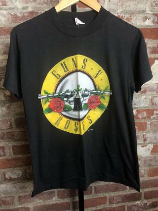 Vintage 1987 Guns N Roses Was Here Band T - Shirt Men 