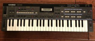 Vintage Casio Cz - 101 Digital Synthesizer Keyboard Only Powers On