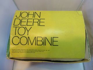 Vintage John Deere 6600 chain drive Combine with Yellow Top Box 2