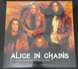 Alice In Chains Import Live At The Palladium Hollywood 1992 Vinyl Lp