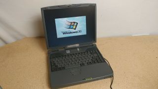 Vintage Toshiba Satellite Pro 4300 Laptop Computer Windows 98 Operating System