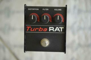 Pro Co Turbo Rat Vintage Guitar Effects Pedal - Proco Distortion Lm308