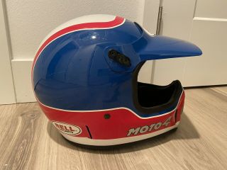 Vintage Bell Moto 4 Helmet