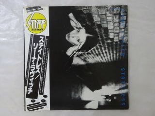 Lene Lovich Stateless Stiff Records Vip - 6628 Japan Lp Obi