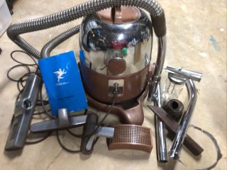 Vintage Rexair Rainbow Vacuum Model D.  Fully Functional With Attachments