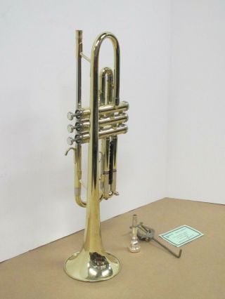 Getzen 300 Series Vintage Trumpet G27903 Mouthpiece And Case