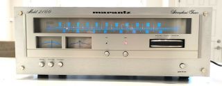 Vintage Marantz 2100 Am/fm Stereo Tuner - - Collector’s Dream