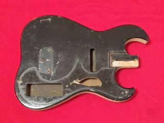 Vintage 1963 Usa Silvertone 1448 Guitar Body Project Danelectro