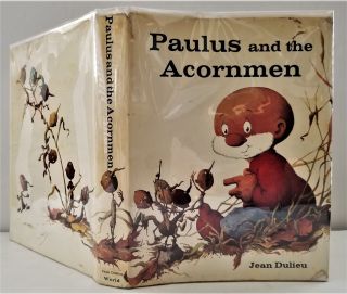 1966 Vintage Paulus And The Acornmen Dutch English Wood Gnome Jean Dulieu W Dj