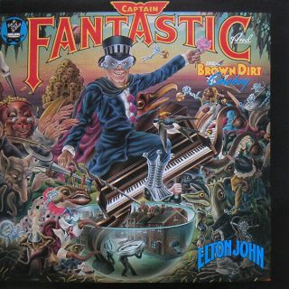 Elton John Captain Fantastic And The Brown Dirt Cowboy Vinyl.  7294.
