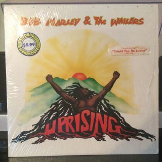 Bob Marley & The Wailers Uprising Vg,  Vinyl In Shrink With Hype Sticker