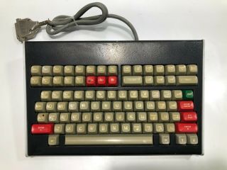 Vintage Terminal Keyboard Assy Wescan W - 1642 Rare
