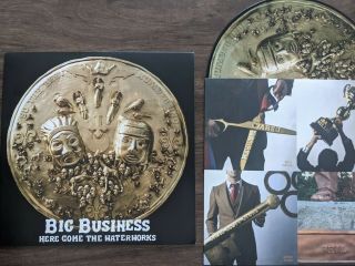 Big Business Here Come The Waterworks Picture Disc Never Played Hydrahead Doom